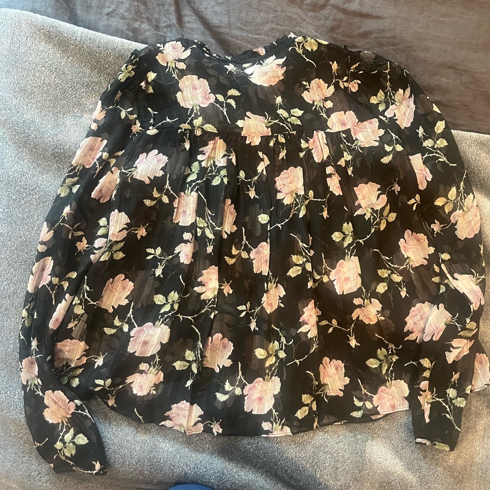 Ulla Johnson x Barney’s Petunia silk blouse - Picture 6 of 7